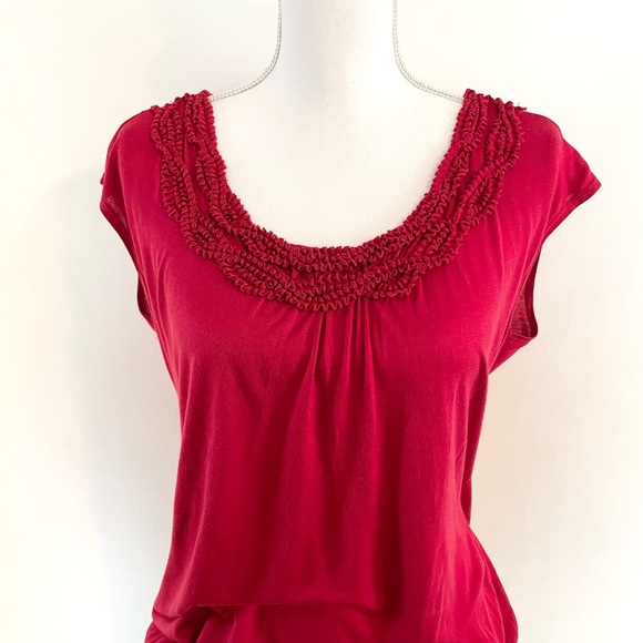 Women’s OUTBACK RED Short Sleeve Scoop Neck Top Size M - Picture 6 of 13